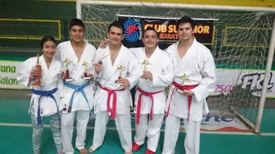 Oro, plata y bronce en campeonato de Karate-Do para la UDES