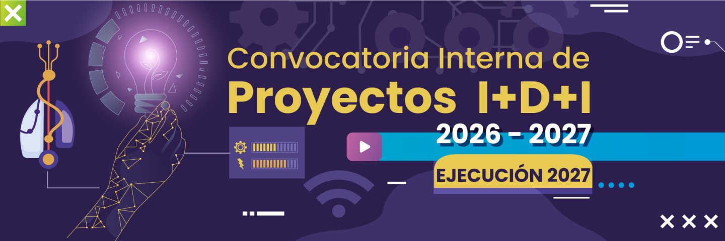 Convocatoria interna de proyectos I+D+I 2026-2027 - ejecución 2027