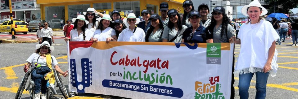 Cabalgata Inclusiva: UDES y Alcaldía de Bucaramanga unidos por la equidad social