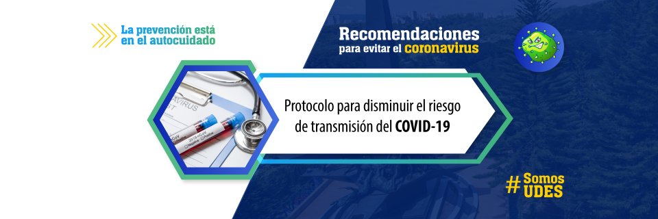 Protocolo institucional para la prevención, control y manejo del Covid-19