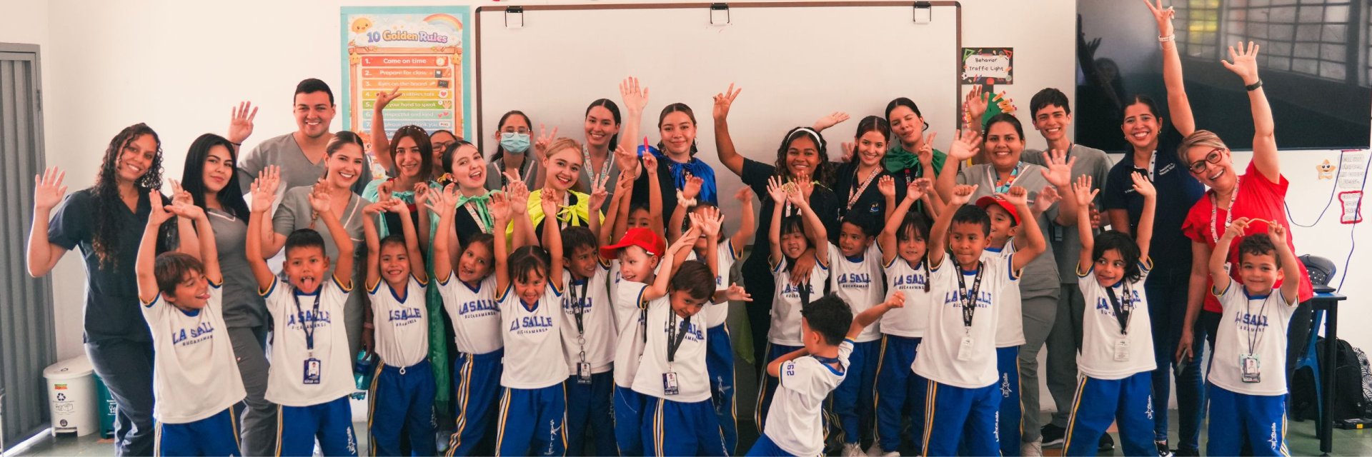 El Recolector UDES llega al Colegio La Salle de Bucaramanga para fortalecer la educación ambiental desde la primera infancia