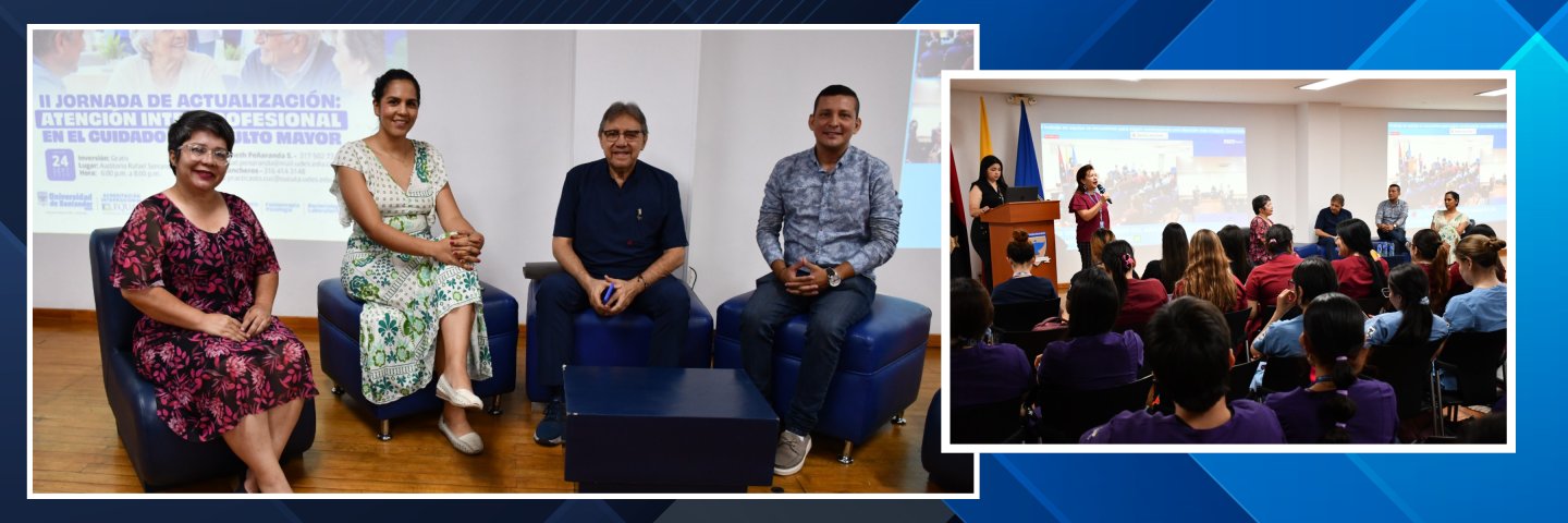 UDES Cúcuta fortalece la formación interprofesional para el cuidado integral del adulto mayor