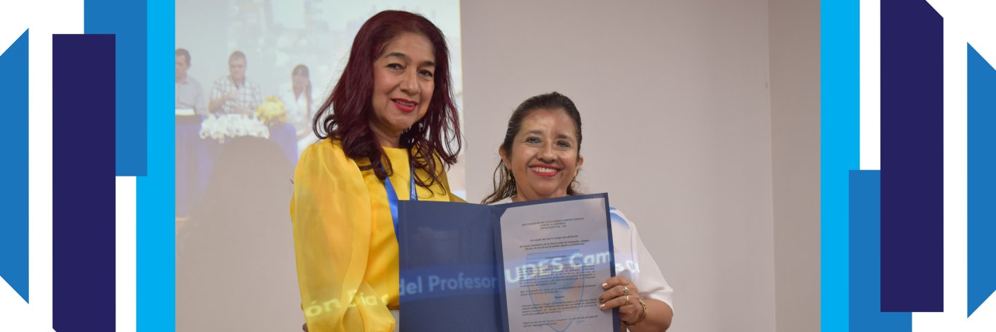La UDES Cúcuta destaca a la profesora Olga Lucia Terrios mediante la distinción Guane por su compromiso con el proyecto de extensión