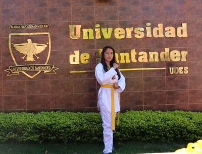 Medalla de bronce para estudiante de la UDES en open de Taekwondo de Cartagena