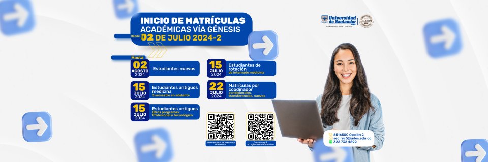¡Prepárate para el próximo semestre! Matrículas a partir del 2 de julio