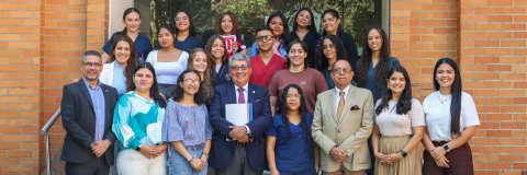 La UDES da la bienvenida a sus nuevos estudiantes de movilidad 2026