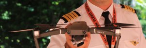 Los drones aterrizan en el ‘DigitalFest UDES’, vea el show de acrobacias