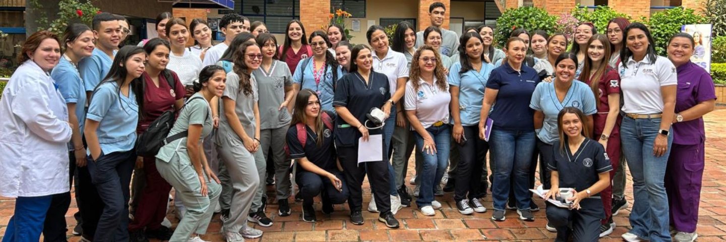 Estudiantes UDES realizaron jornada de prevención de hipertensión arterial en el campus Bucaramanga