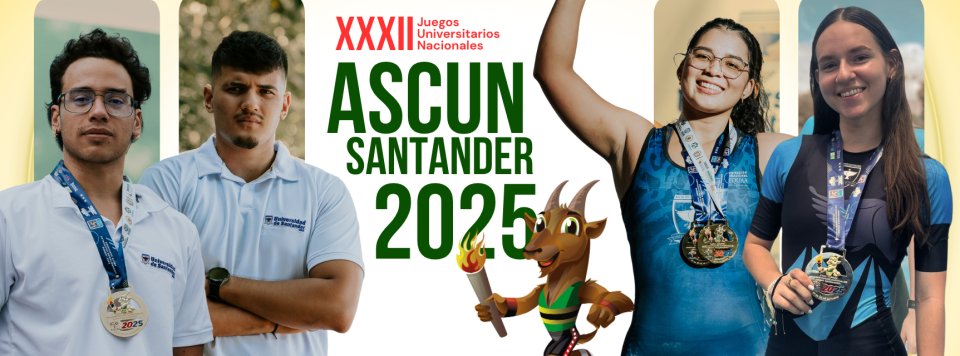 Deportistas UDES brillan con 19 medallas en los Juegos Universitarios ASCUN 2025