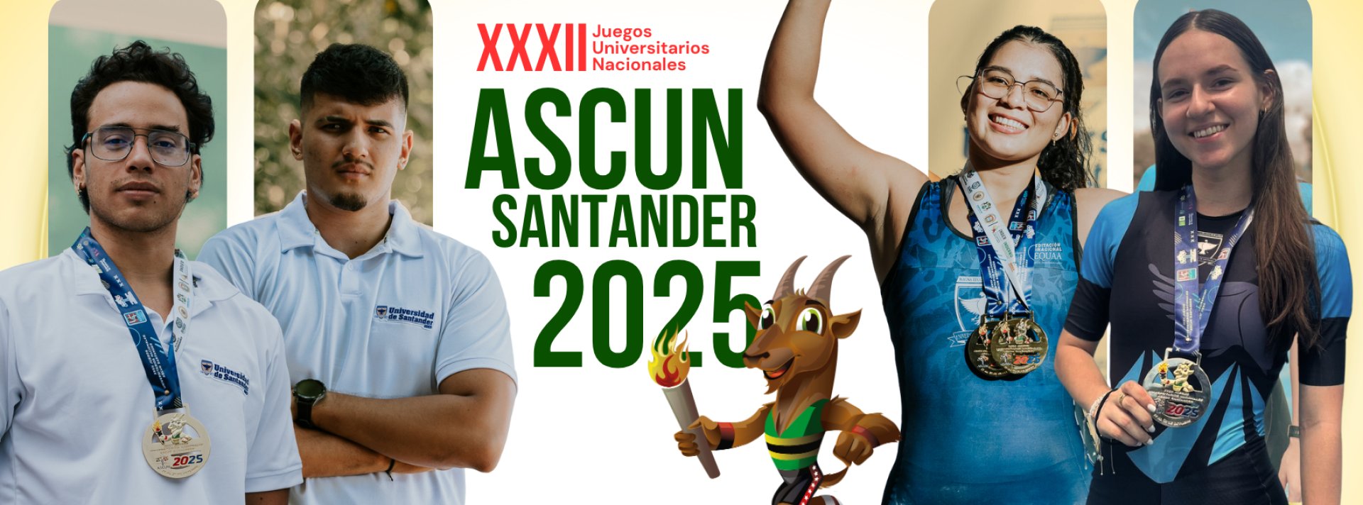 Deportistas UDES brillan con 19 medallas en los Juegos Universitarios ASCUN 2025