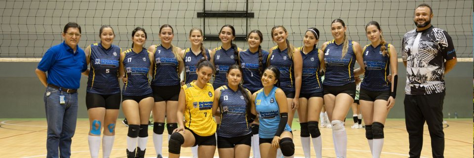 Invencibles: tras ganar todos los partidos, equipo femenino de voleibol UDES logró pase directo a los nacionales ASCUN 