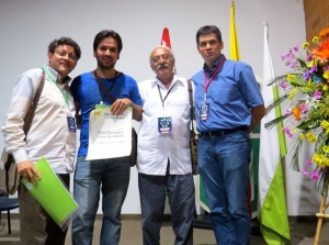 Profesor UDES, premio nacional en Ciencias Agroindustriales, otorgado por la Asociación Colombiana de Ciencias Biológicas