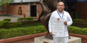 Docente UDES fue juramentado como miembro de la Academia de Historia