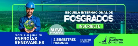 La Universidad de Santander fortalece la transición energética regional con su nueva especialización en Energías Renovables