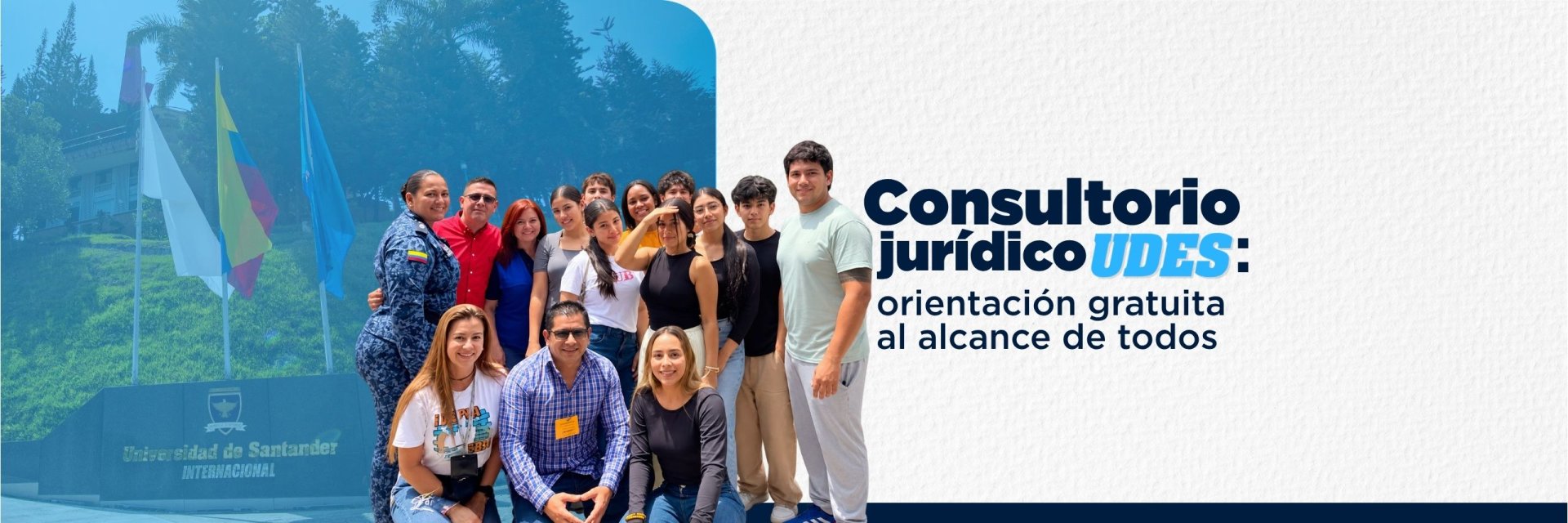 ¿Tiene un problema legal y no sabe qué hacer? En la UDES puede recibir orientación jurídica gratuita