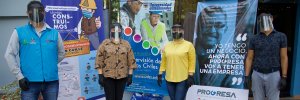 UDES apoyó la entrega de kits alimentarios y de bioseguridad para trabajadores de la construcción